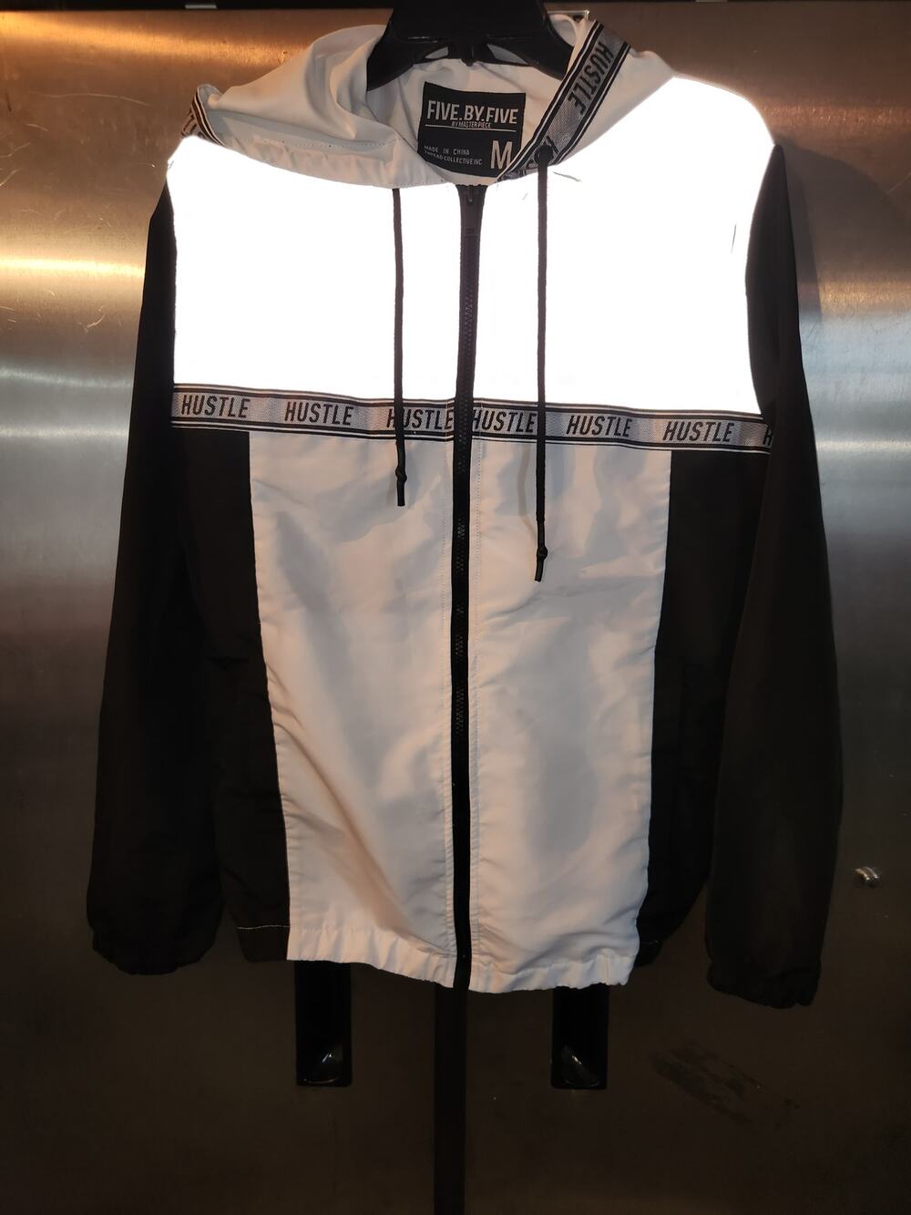 Five By Five by Masterpiece Hustle Windbreaker Jacket Size M